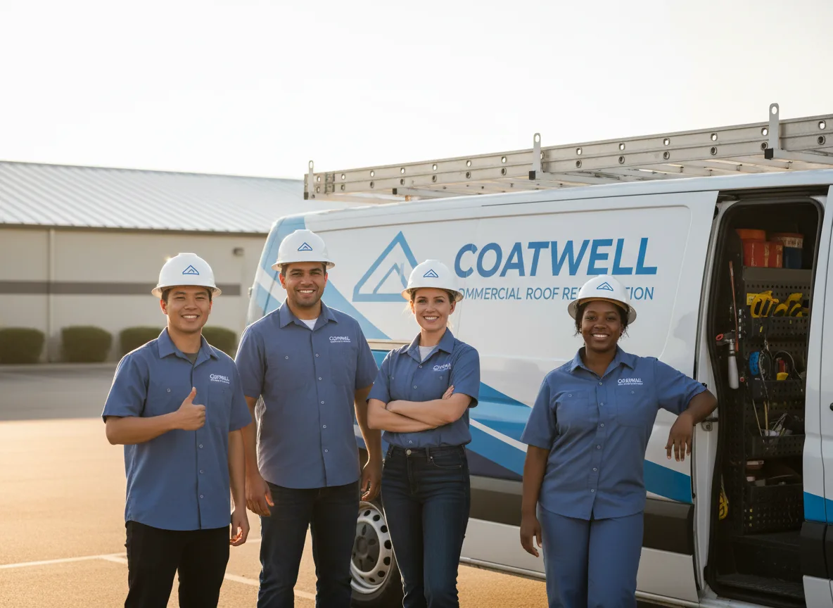 Commercial roof coating company in Doland, SD